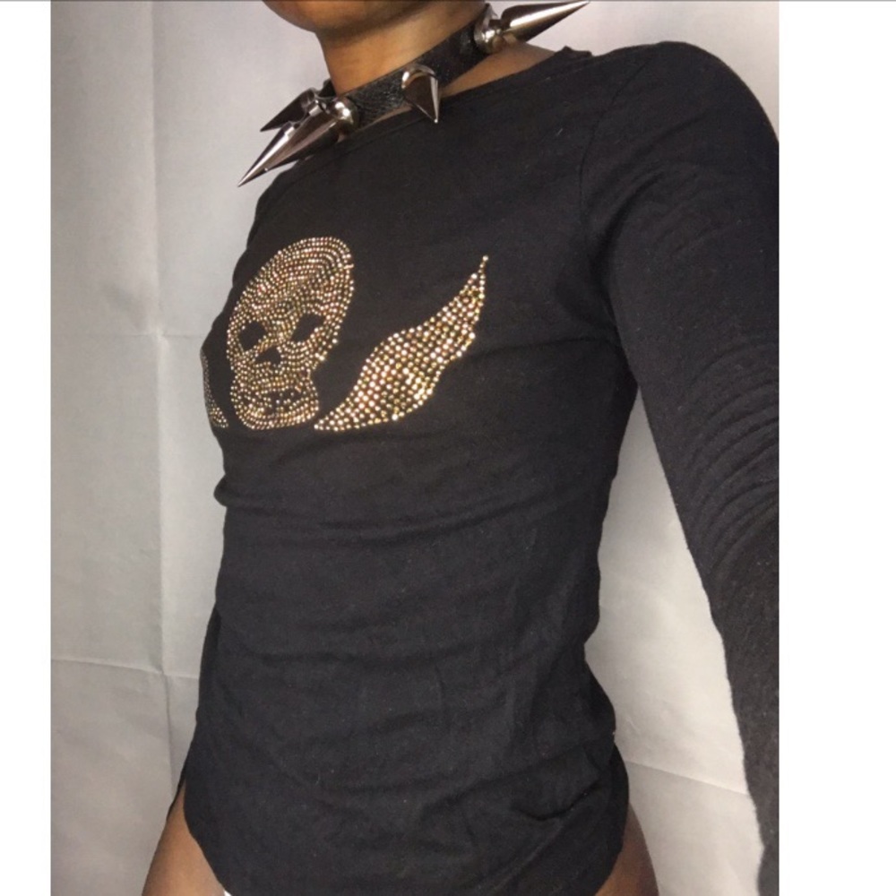 Long Sleeve Skeleton Angel Graphic SOLD